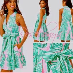 NWT Lilly Pulitzer Trisha Stretch Shirtdress